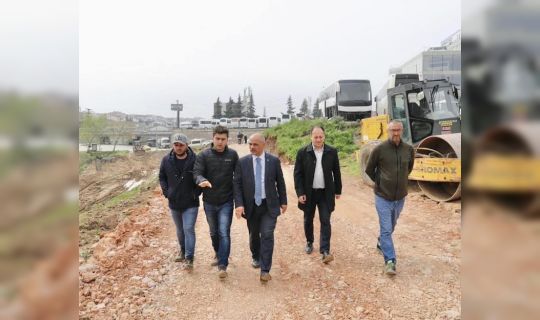 Başkan Söğüt, “Tamamlandığında ilçe trafiği rahatlatacak”