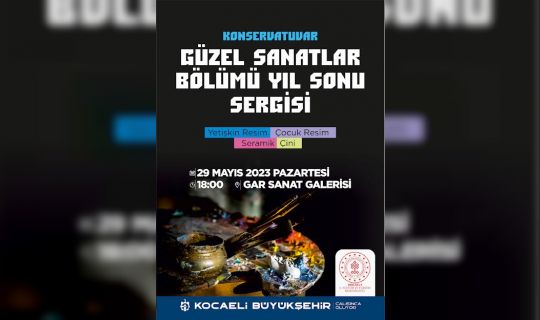 Konservatuvar’dan yıl sonu sergileri