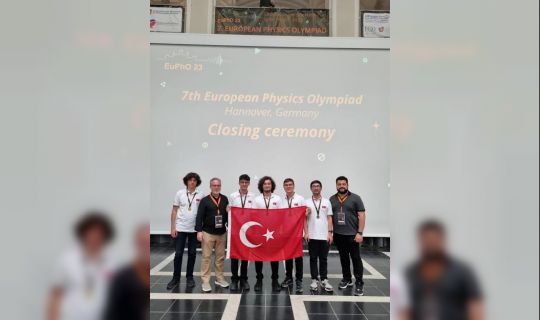 7. AVRUPA FİZİK OLİMPİYATINDA BÜYÜK BAŞARI