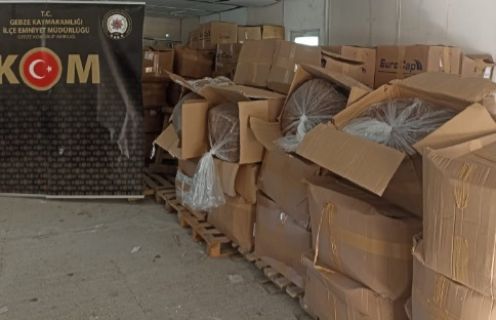 Bandrolsüz tütün getirildiği ihbarı üzerine yapılan çalışmalarda Bandrolsüz tütün getirildiği ihbarı üzerine yapılan çalışmalarda