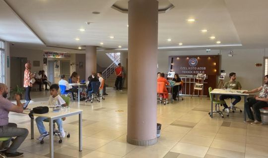 KOTO’nun okuluna yoğun ilgi: Kayıtlar devam ediyor