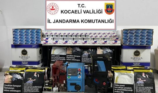 (142.250) adet dolu makaron, ele geçirildi