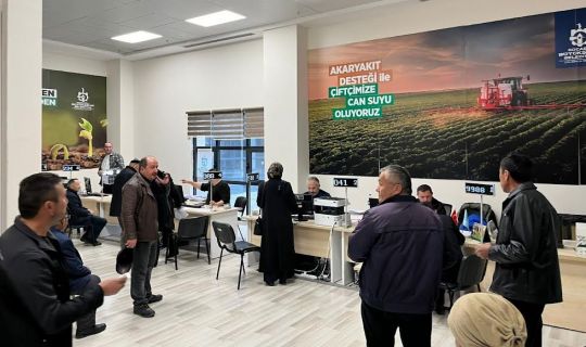 Büyükşehir’in, gübre desteğine üreticilerden yoğun ilgi