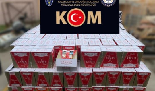 3.360.000 adet Makaron ele geçirildi