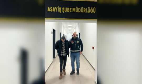 HIRSIZLIK suçundan aranan şahıs yakalandı