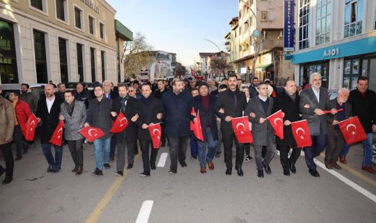 Körfez, Şehitler için tek yürek oldu