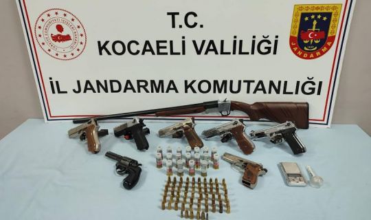 Kocaeli İl Jandarma Komutanlığı, kaçakçılıkla mücadele çalışmaları kapsamında