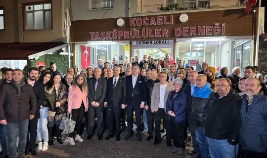 Kocaeli Taşköprülüler Derneğinden, Körfez  Belediye Başkan adayı, Tayfun Balıkçı’ya Tam Destek
