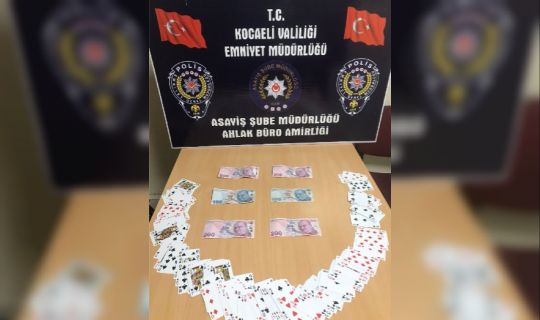 Kumar oynayan, 3 şahsa 19.275 TL idari para cezası