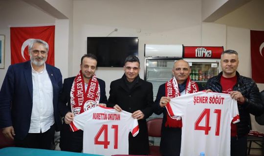 Başkan Şener Söğüt’e, amatör spor kulüplerinden tam destek