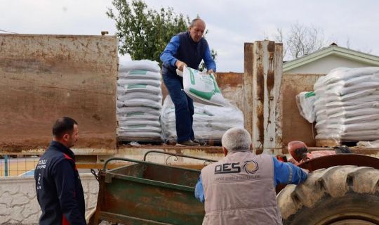 Kocaeli Büyükşehir Belediyesinden, yüzde 50 hibeli katı organomineral gübre desteği