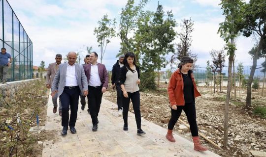 İlimtepe Millet Bahçesi Projesi hızla ilerliyor