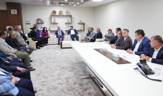 Mahalle Muhtarları, Başkan Büyükakın’a Konuk Oldu