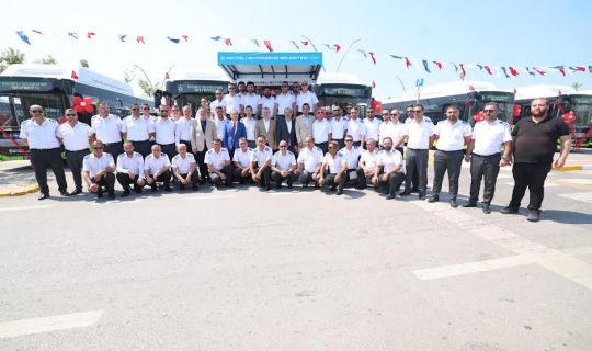 50 Yeni Otobüs, Kocaelilere, Hizmet İçin Yollarda