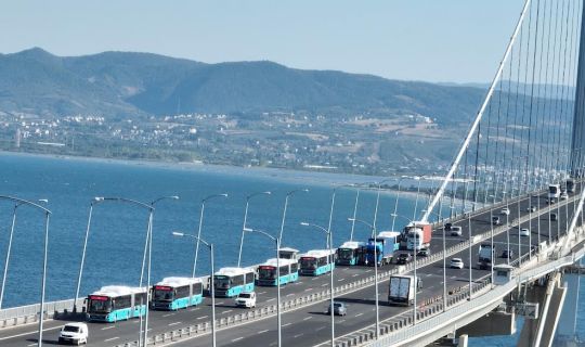 Kocaeli Büyükşehir, Filoya 10 Yeni Körüklü Otobüs, Daha Ekledi