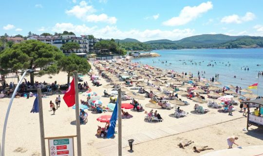 Kocaeli Plajlarında, Mavi Bayrak Dalgalanıyor