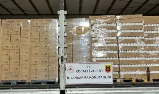 Kocaeli'nin, Dilovası ve Körfez ilçelerinde, sahte şampuan operasyonu