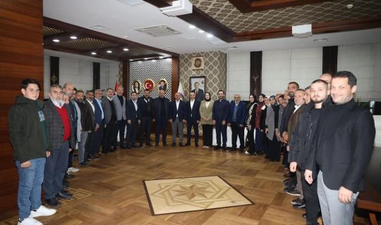 BAŞKAN OKUDAN VE YÖNETİMİ, BAŞKAN SÖĞÜT’E,  İADE-İ ZİYARETTE BULUNDU