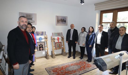 KÖRFEZ’DE KÜLTÜREL MİRAS MÜZESİ VE ÜRETİM TESİSİ'NDE İLK HALILAR DOKUNDU