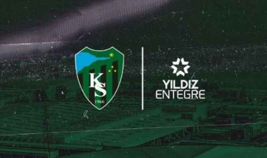 YILDIZ ENTEGRE, KOCAELİSPOR'A SPONSORLUK  DESTEĞİ VERMEYE DEVAM EDİYOR