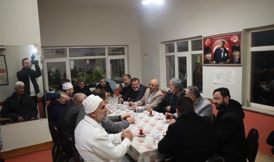 KÖRFEZ BELEDİYE BAŞKANI SÖĞÜT, RAMAZAN'DA MAHALLE MAHALLE GEZİYOR