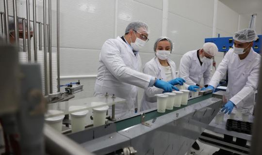 Derince Belediyesi, DERTAŞ Tesisleri'nde Ayran Üretimine Başlıyor