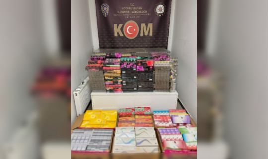 İzmit'te Kaçak Sigara Operasyonu!
