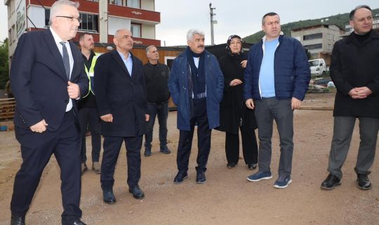 Körfez Devlet Hastanesi ek binası hızla yükseliyor