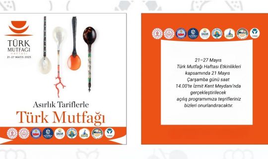 Türk Mutfağı, Haftası Etkinlikleri