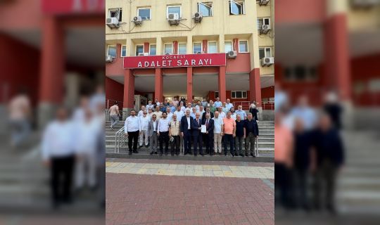 BAŞKAN SARIDOĞAN, MAZBATASINI ALDI