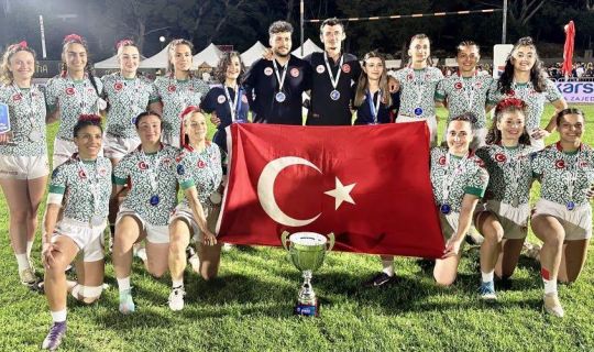 Türkiye Büyük Kadınlar 7'li Ragbi Milli Takımı Avrupa Şampiyonu
