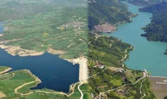 Kocaeli Barajlarında, Alarm Seviyesi: Yuvacık %44, Namazgah %43