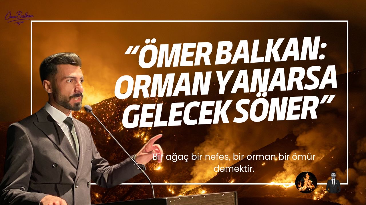 Orman yanarsa gelecek söner