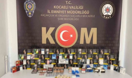İzmit’te Kaçak Tütün Operasyonu: 6 İşyerine Baskın İzmit’te Kaçak Tütün Operasyonu: 6 İşyerine Baskın