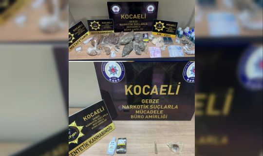 Kocaeli’de Uyuşturucu Operasyonu: 8 Şüpheli Yakalandı, 4 Tutuklama