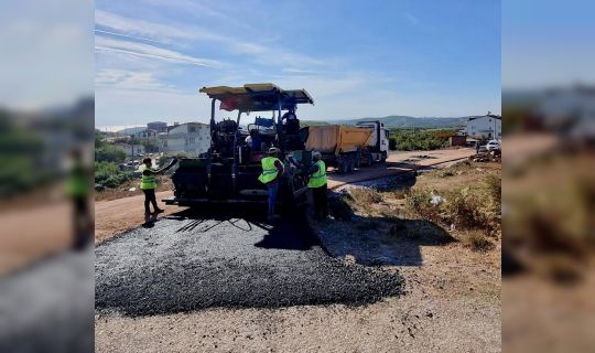 Körfez’de Yol Konforu Artıyor: Asfalt Çalışmaları Hızla İlerliyor