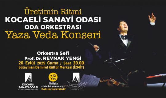 KSO Oda Orkestrası’ndan Müzik Dolu “Yaza Veda” Konseri KSO Oda Orkestrası’ndan Müzik Dolu “Yaza Veda” Konseri
