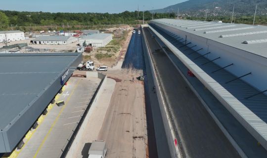 Railport’a Ulaşımda Yeni Dönem: Çevre Yolları Asfaltlanıyor