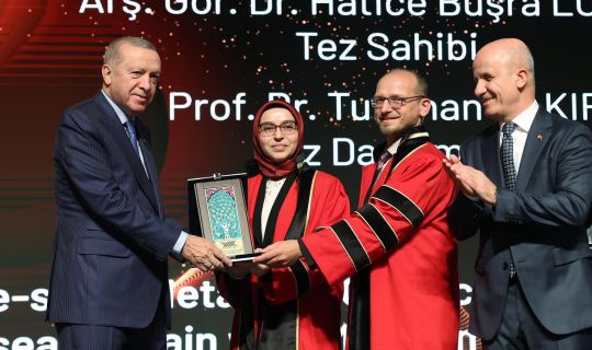 GTÜ Akademisyenlerine Cumhurbaşkanından Bilimsel Onur Ödülü