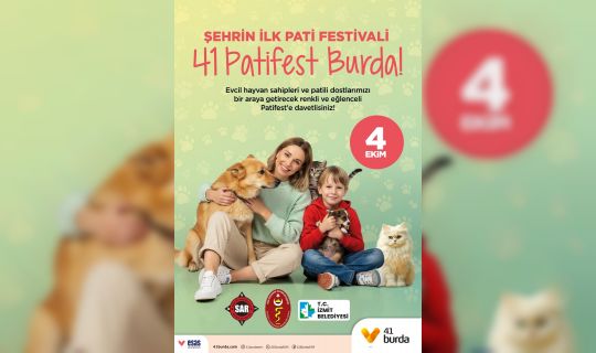 İzmit’te Patili Dostlara Özel Festival Başlıyor
