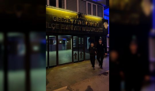 Kocaeli’de Uyuşturucu Hükümlüsüne Operasyonla Yakalama