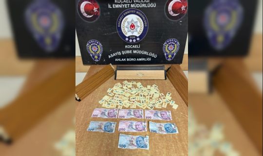  Derince’de, Kumar Operasyonu