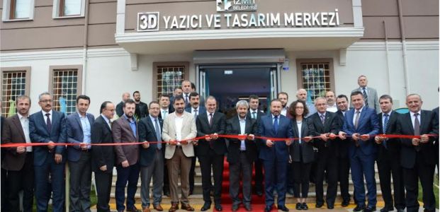 3D YAZICI VE TASARIM MERKEZİ AÇILDI