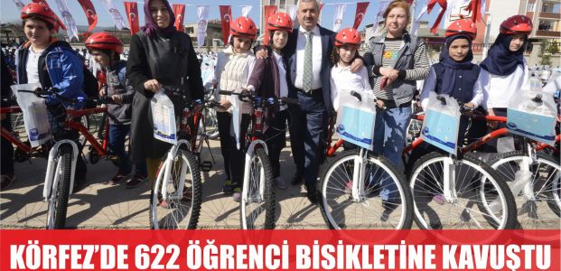  622 öğrenci daha bisikletine kavuştu