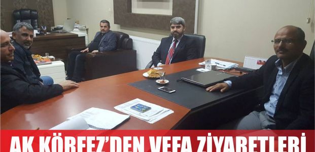 AK Körfez'den vefa ziyaretleri