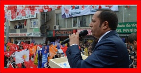 AK Parti Dilovası'n da Miting gibi Açılış