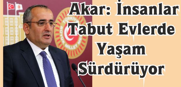  Akar: İnsanlar Tabut Evlerde Yaşam Sürdürüyor