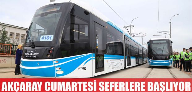  Akçaray Cumartesi seferlere başlıyor