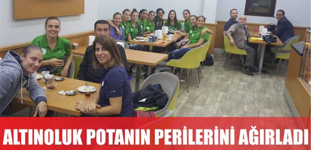 Altınoluk potanın perilerini ağırladı