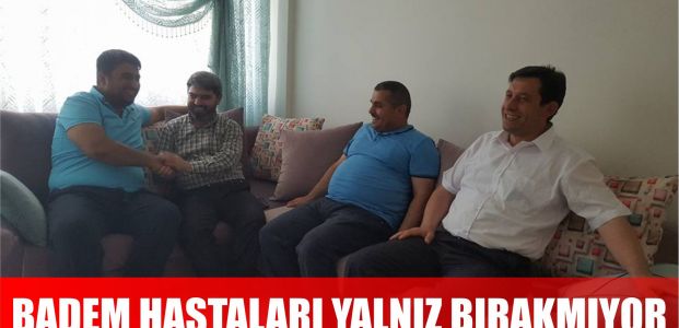 Badem, hastaları yalnız bırakmıyor